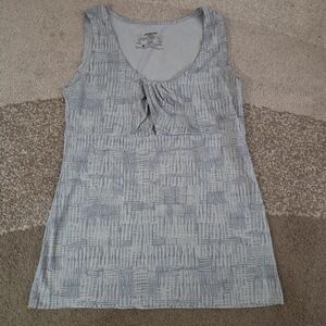 Patagonia Bandha Top Size Medium Gray Sleeveless Tank Top